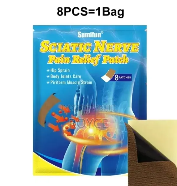 Plasta za Kutuliza Maumivu ya Sciatica - Vipande 8 - 1
