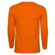 Shati la Mikono Mirefu la Rangi ya Chungwa, Slim Fit - 2