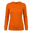 Shati la Mikono Mirefu la Rangi ya Chungwa, Slim Fit - 3