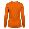 Shati la Mikono Mirefu la Rangi ya Chungwa, Slim Fit - 4