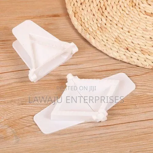 Plastic Samosa Cutter - 3 Piece Set - 1