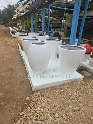 Colourful Fibrepots Flowerpots