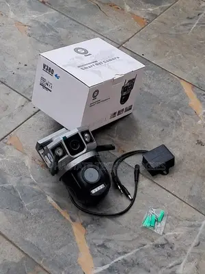 4G Outdoor Security Camera with Dual Lens & Motion Detection