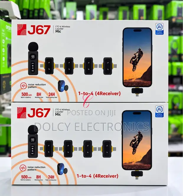 J67 Wireless Lavalier Microphone - 1