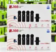 J88 Dual Wireless Lavalier Microphone - 1