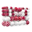 Seti ya Mipira ya Kupamba Mti wa Krismasi (100pcs) - 2