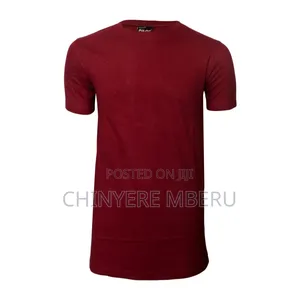 Slim Fit Maroon Short Sleeve Shirt