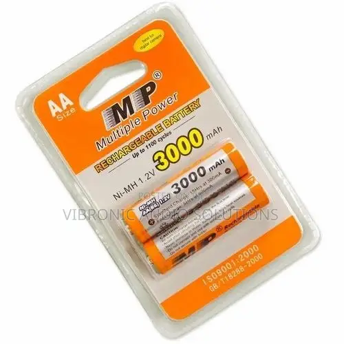 Betri za AA Zinazoweza Kuchajiwa za MP 3000mAh Ni-MH - 1