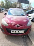Mazda Demio 2013 Maroon - 1