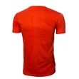 Shati Fupi la Mikono Mfupi la Rangi ya Chungwa Giza la Slim Fit - 2
