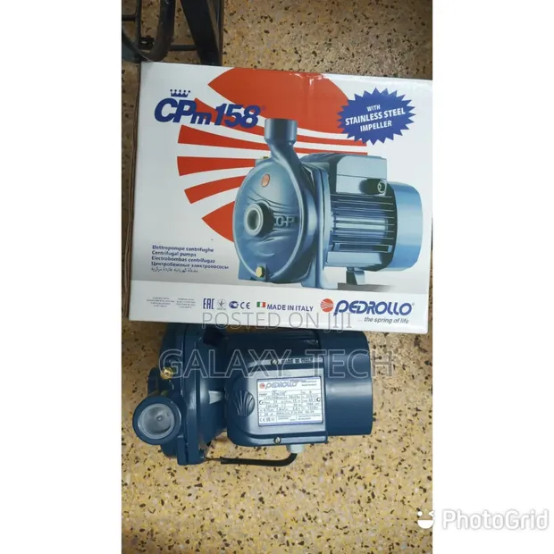 Pedrollo CPm158 Water Pump 1HP - Stainless Steel Impeller - 1