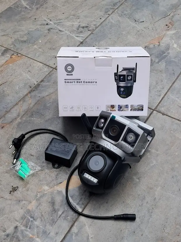 Kamera ya CCTV ya 4G PTZ yenye Lenzi Mbili - 1