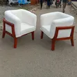 Viti vya Anasa vya Mahogany (Seti ya 2) - 2
