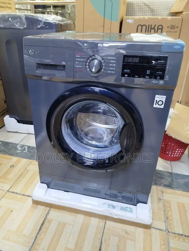 LG 8kg Front Load Washing Machine F4J3TYG6J - 1
