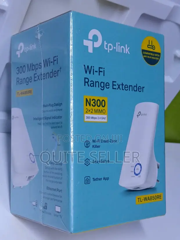 TP-Link N300 Wireless WiFi Repeater - 1