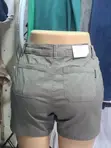 Army Green Mom Shorts Size 28 - 2
