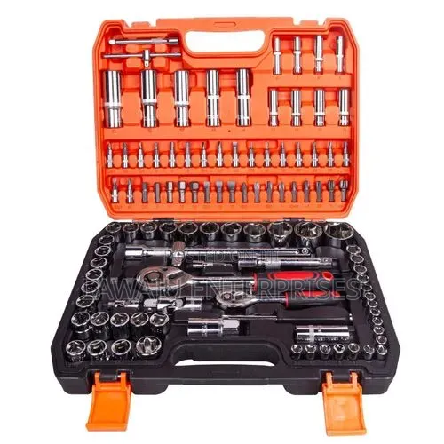 Seti ya Vipande 53 vya Soketi 1/4" Drive - 1