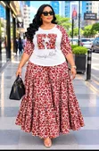 2 Piece Skirt Set - Women's - 3