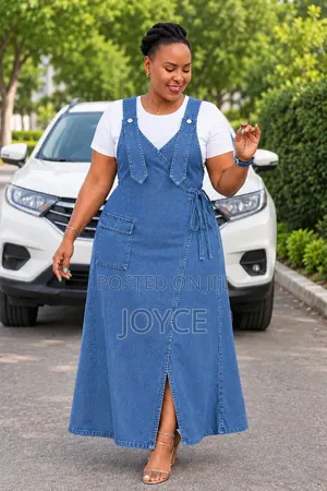 Long Dungaree with Slit