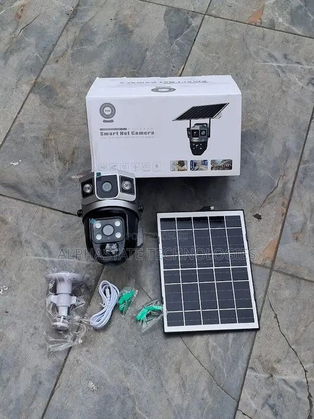 Kamera ya V380 4G SIM Solar yenye Utambuzi wa Mwendo - 1