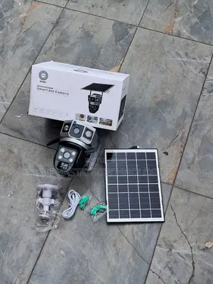 Dual Lens Solar Security Camera with 4G