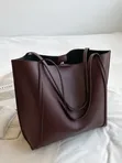 Large Capacity Women's Shoulder Handbag - 3