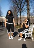 3-Piece Tracksuit Shorts Set - Women's - 4