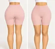 Viatu vya Wanawake Pink High Waist Biker - 1