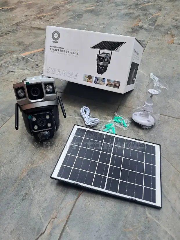 Kamera ya CCTV ya Solar 4G yenye Motion Detection na Night Vision - 1