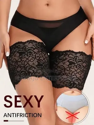 Anti-Friction Thigh Bands - Black