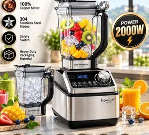 2000W Commercial Blender with 2 Jars