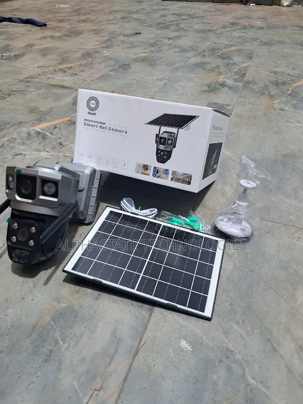 Dual Lens 4G Solar Security Camera (V380 Pro) - 1