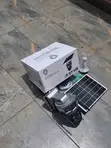 V380 4G Solar Dual Lens PTZ CCTV Security Camera - 1