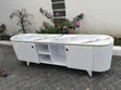 6 Ft Gold Top TV Stand - 1