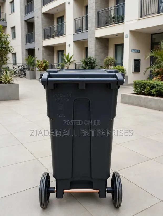 Heavy Duty Garbage Bag 120 Litres With Wheels - 1