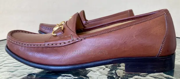Cole Haan Horsebit Loafers - Tan Leather - 1