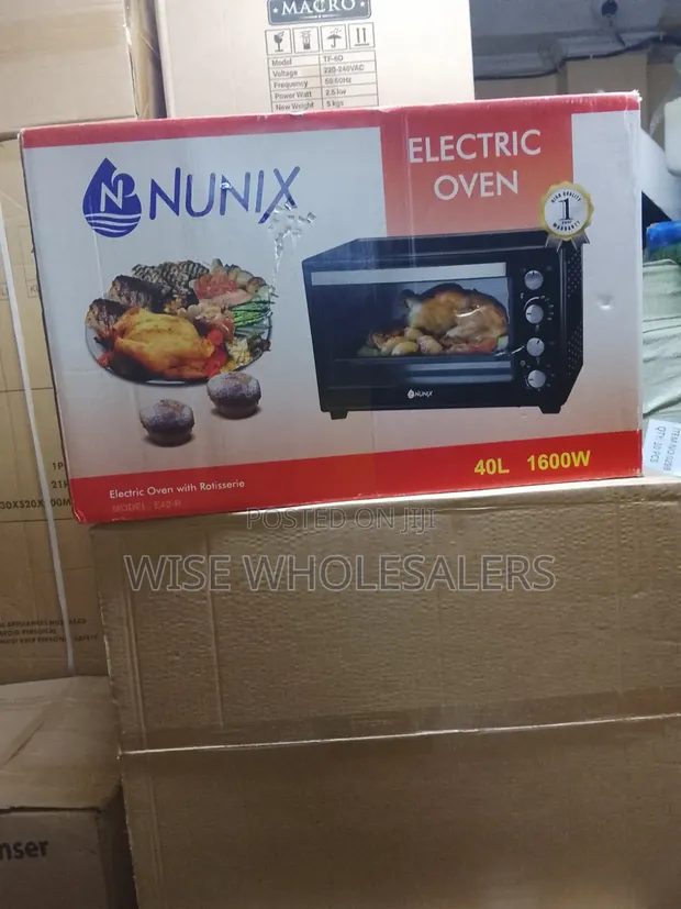 Nunix 40L Multipurpose Electric Baking Oven - 1