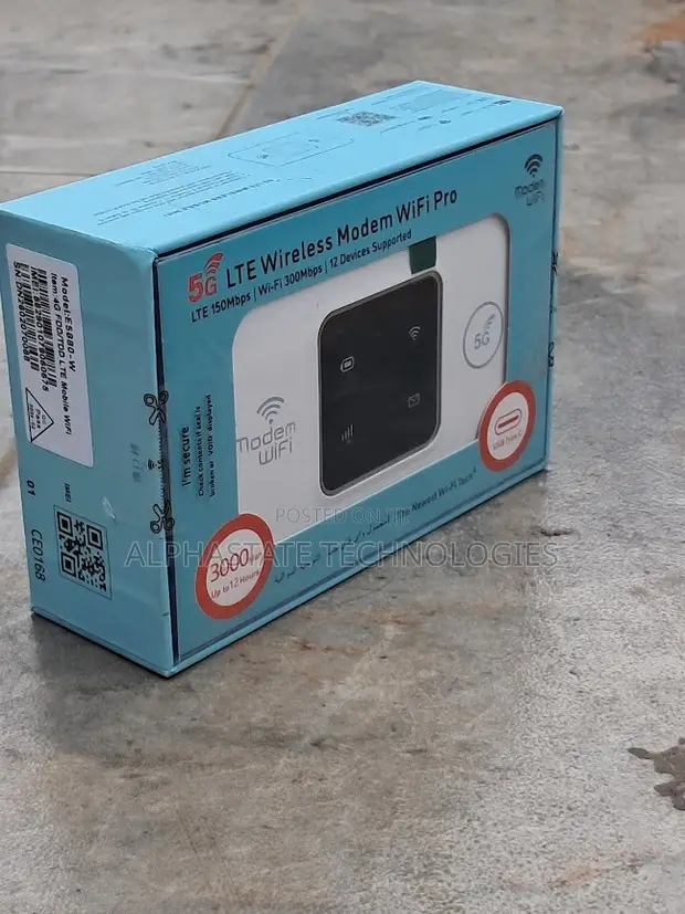Portable SIM Card WiFi Modem 300Mbps - 1