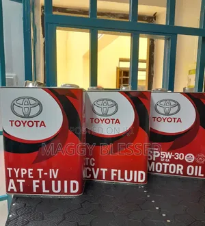 Mafuta ya Gearbox na Injini za Toyota: CVT, ATF, WS, 5w-30