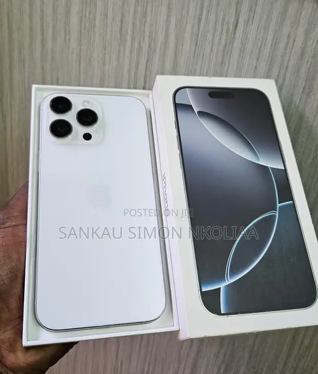 Apple iPhone 16 Pro Max 256GB Nyeupe - 1