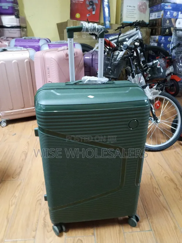 Large Suitcase Dark Green 55x32x22cm - 1