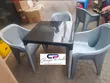 Set ya Meza ya Chakula ya Skyplast na Complast (Viti 3 + Meza 1) - 3