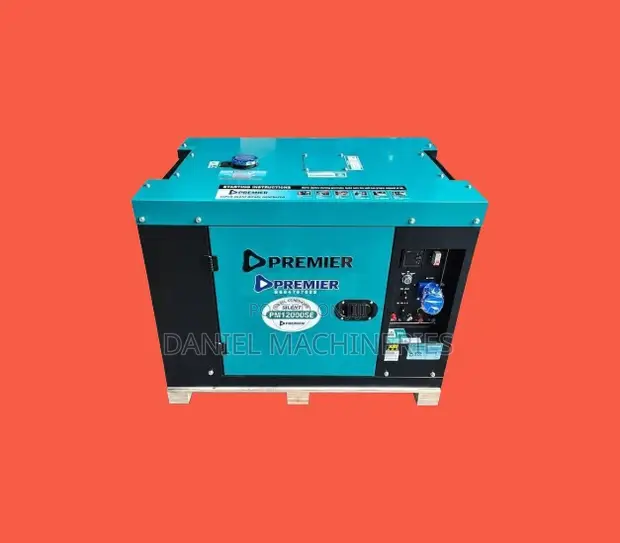 Premier Generator Kimya cha Dizeli chenye Uhakika 12kVA/10kW na ATS - 1