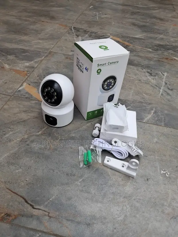 Dual Lens 4G CCTV Camera for Home/Business Security - 1