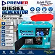 Premier PM6500SE 6.6kVA Silent Diesel Generator - 1