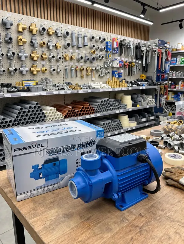 Freevel QB-60 0.5HP Electric Peripheral Booster Water Pump - 1