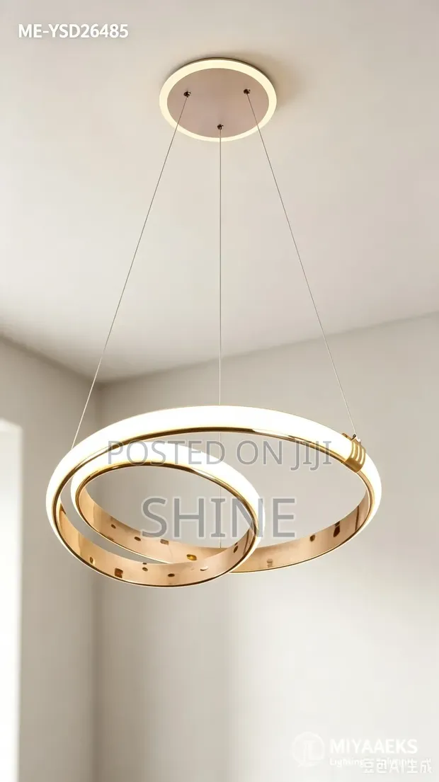 Mwanga wa Chandilier wa Spiral - 1