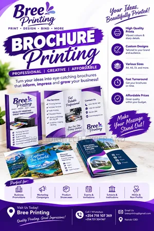 Professional Brochure Printing Services