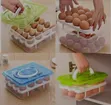 2-Layer 32-Piece Egg Tray Organizer - 1