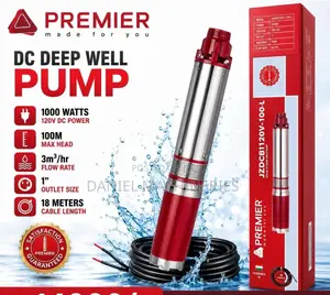 Premier DC Deep Well Submersible Pump 100m 1000W